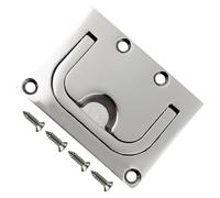 HAPINARY Stainless Steel Boat Hatch Handle Flush Recessed Deck Pull Latch Square Cabin Trap Door Handle for Marine and Motorboat Accessories