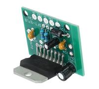 HAPINARY Stereo Amplifier Board Power Amp Module 15w+15w 2.0 Stereo Output with Low Current Startup and Minimal Noise for DIY Audio Enthusiasts Plastic Material Green