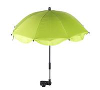 HAPINARY Stroller Clip Umbrella with UPF UV Protection Silver Coated Heat Reflective Pushchair Parasol Water Resistant Sun Shade for Suitable for Rain and Sun Weather