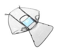 HAPINARY Stroller Rain Cover Clear Dustproof Windproof Shield for Pram Pushchair Wagon with Transparent Design for Outdoor Protection and Enjoyment