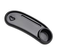 HAPINARY Stroller Snack Tray Universal Detachable Plastic Stroller Tray with Drinks Holder and Pushchair Supports Independent Eating Habits