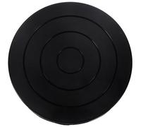 HAPINARY Sturdy Turntable Base Clay Turntable Pottery Wheel Black Plastic Easy to Carry Suitable for Ceramic Art Classes