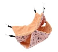 HAPINARY Sugar Gliders Hammock Bed Comfortable Small Pet Sleeping Nest Hanging Hammock for Rats Hamsters Squirrels