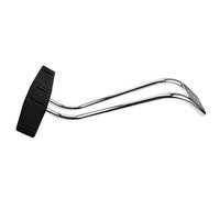 HAPINARY Thick Stainless Steel Salon Chair Foot Rest Replacement Pedal with Slip Design Ergonomic Footrest Support for Hairdressing Chairs