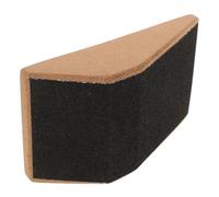 HAPINARY Thin Yoga Block Made of Cork Abrasive Paper Surface, Designed a Cork Slant Board for Calf Stretch and Multi-function Calf Exercises, for Gym and Office Use to Optimize Knee