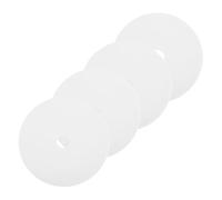 HAPINARY Toilet Brush Wand Refills 4pcs White Soft Pp Pads Bathroom Cleaning Accessory Anti-odor Odor Blocking Toilet Seat Brush Replacement Pads for Home