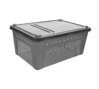 HAPINARY Transparent Breeding Box Enclosure for Praying Mantis Reptiles Safe Feeding Container for Tarantulas Frogs and Geckos Durable Terrarium