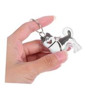 HAPINARY Transparent Capsule Dog Hair Keepsake Keychain Compact Pet Hair Memorial Storage Box for Cherishing Cat and Dog Heartfelt Tribute Keepsake Charm for Pet Owners