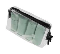 HAPINARY Travel Bottle Set Lotion Bottles Plastic Travel Size Leakproof Plastic Empty Light Green