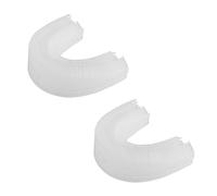 HAPINARY U-Shape Toothbrush Accessory 2pcs Soft Silicone Brush Heads Designed for Adult Teeth Cleaning and Stimulation
