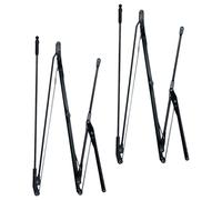 HAPINARY Umbrella Repair Parts 2 Sets Black Iron Folding Ribs for Practical and Reliable Daily Use