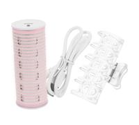 HAPINARY USB Charging Bang Hair Curler Lightweight Automatic Heating Roller for Dry and Wet Hair Styling Tool Portable for Women Saving