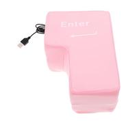 HAPINARY USB Giant Enter Key Pillow Desk Nap Pillow Giant Enter Button Toy Anger Relief Desk Gadget