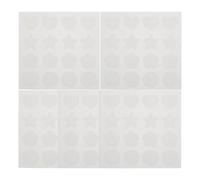 HAPINARY UV Detection Stickers for Outdoor Activities 5 Sheets Self-adhesive Film Lightweight Sensitive Sunlight Sensing Patches Beach Sun Exposure Monitoring