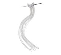 HAPINARY Vintage Chinese Hair Chopsticks Long Tassel Hairpin Traditional Decorative Hair Stick for Women Wedding Banquet Cultural Events Elegant Styling Accessory