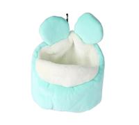 HAPINARY Warm Hamster Nest Handheld Pet Den Guinea Pig Bed Fleece Liner Hideout Soft Compact Lightweight Pet Sleep Nest