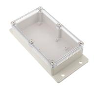 HAPINARY Waterproof Abs Electrical Junction Box with Four Reinforced Corners, Flexible Compatibility for Household Photovoltaic Systems and Breakers, for Rooftops and Surveillance
