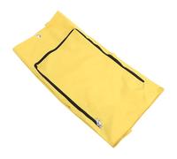 HAPINARY Waterproof Janitorial Cart Replacement Bag with Zipper and Grommets, Large Capacity Oxford Cloth Storage for Waste and Cleaning Supplies, for Commercial Janitorial Cleaning