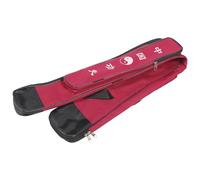 HAPINARY Waterproof Thickened Canvas Sword Bag Single-Layer Sleeve Red for Tai Chi Sword Training and Martial Arts Use