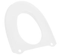 HAPINARY Waterproof Toilet Seat Cover Pad PVC Material White Reusable Washable Toilet Mat Bathroom Cushion Universal Fit