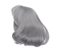 HAPINARY Women's Bob Hair Wig Air Bangs Synthetic Lace Front Wig for Party Daily and Cosplay