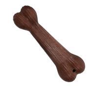 HAPINARY Wood Fiber Dog Chew Antler Shape Tough Teething Bone for Medium Large Dogs Aggressive Chewer Puppy Enrichment for Dental Health and Interactive Fun