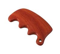 HAPINARY Wooden Gua Sha Massage Tool with Wave Design for Full Body Muscle Relaxation Portable Natural Wood Scraper Board for Back Legs and Acupressure Therapy