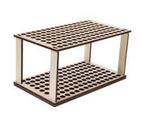 HAPINARY Wooden Pen Holder Paint Brush Case Empty for Desk Organizers Box Storage Case Paint Brush Holder for Craft Storage Box The Craft Painters