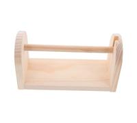 HAPINARY Wooden Tape Dispenser Holder for Desk Decorative Solid Wood Organizer Stand with Ample Capacity for Masking Packing Craft Wrapping Elegant Office Accessory