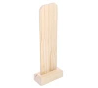 HAPINARY Wooden Temple Tablet Memorial Tablet Frame for Everyday Use and Ceremonies, Portable and Easy to Carry with Detachable Parts, Beige Wood Blank Design for Funeral and Worship Boards