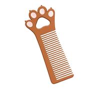 HAPINARY Zinc Alloy Small Comb for Girl Cat Paw Design Portable Hairstyling Tool