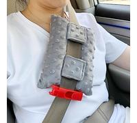 HapiPoppy Port Pillows Chemo Port Pillow for Seatbelt Chest Protector Chemo Patients Pacemaker Heart Surgery Recovery Support Cushion Gifts Women Minky Dot Light Gray