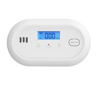 Hapippofa Carbon Monoxide Detector - Replaceable Battery-Powered CO Alarm with Digital Display | Long-lasting 10-Year Sensor Life | Essential Carbon Monoxide Safety for Home Use,PG-C10,1 PACK