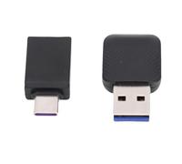 Hapivida 2 in 1 Wireless Adapter for and Android Auto, Wired to Wireless Car Adapter with Type C to USB Converter, Plug and Play Auto Connection, Online Software Updates fo