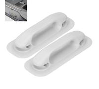 Hapivida 2Pcs Inflatable Boat Grab Handle PVC Boat Side Handrail Parts Replacement for Rubber Dinghy Raft Kayak Fishing Boat Canoe Accessory