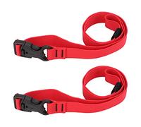 Hapivida 2pcs Luggage Straps Buckle, Quick Release Heavy Duty Luggage Suitcase Straps with 2 Handles Adjustable Travel Accessories for Outdoor Camping Hiking
