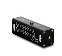 Hapivida Audio Signal Isolator, Ground Loop Noise Hum Eliminator 3.5mm Interface, LIFT and CHASSIS Switching Modes, for Conference Microphones Mixing Consoles Players Home Stereo S