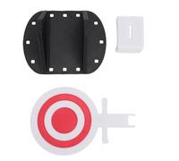 Hapivida Automatic Reset Target Interactive Game Snowball Paintballs Training Target, Durable Plastic Portable Structure with Stable Base, for Outdoor Activities Camping and Backya