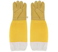 Hapivida Beekeeping Gloves Sheepskin Long Sleeves Protective Beekeeper