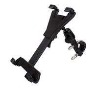 Hapivida Bike Tablet Holder Mount Bicycle Stand, Adjustable Height Angle Aluminum Alloy Plastic for 7-10 Inch Tablets iOS Galaxy Tab Motorcycle Cycling Accessories 20-40mm Tube