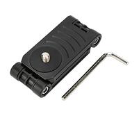 Hapivida Camera Tripod Z Shaped Tilt Ball Head, Folding Mounting Plate Camera Support Bracket for DSLR Mirrorless Cameras with Tripods Rails Carts, Compact Lightweight ABS Plastic