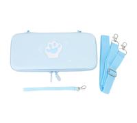 Hapivida Carrying Case Compatible with Switch 2 Console, Hard Shell Protective Travel Bag with Hand Strap & Shoulder Strap, and Pouch for Outdoor Acti (Blue)