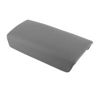 Hapivida Center Console Armrest Cover, Leather Replacement Lid Cap Compatible with 2003-2007 Sedan Models (Gray)