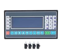 Hapivida CNC Lathe Controller, 32-Bit CPU Stepper Motor Controller Numerical Control System, for Metalworking Equipment and CNC Machine Tool (biaxial)