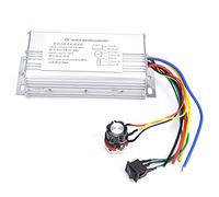 Hapivida DC Motor Speed Controller, 12V 60V 70A PWM Reversible Forward Reverse Rotation Regulator, 270 Degree Potentiometer Adjustable for Electric Winch Treadmill Conveyor