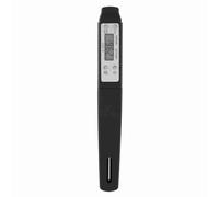 Hapivida Digital Food Thermometer, Instant Reading Kitchen Cooking BBQ Meat Probe with Stainless Steel for Milk Baby Shower Water Tea Beer Temperature Measuring (Black)