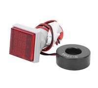 Hapivida Digital Meter, 3 Digit Display AC Voltage Current Hertz Tester Multifunction Square Voltmeter Ammeter for Single Phase 60V 500V (Red)