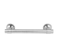 Hapivida Door Handle, Adjustable Wood Door Pull Handle with Brushed Finish, Stainless Steel and Aluminium Alloy Furniture Hardware for Home Office Bedroom Use