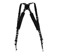 Hapivida Dual Camera Harness Strap, Leather Camera Harness with Adjustable Shoulder Harness Quick Release for DSLR/SLR Strap Photographers