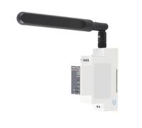 Hapivida Ethernet Serial Server RS485 to 4G Rail Mounting, VPN APN Function 5 Mode 13 Frequency AC Wide Voltage for Serial Device Cellular Networking